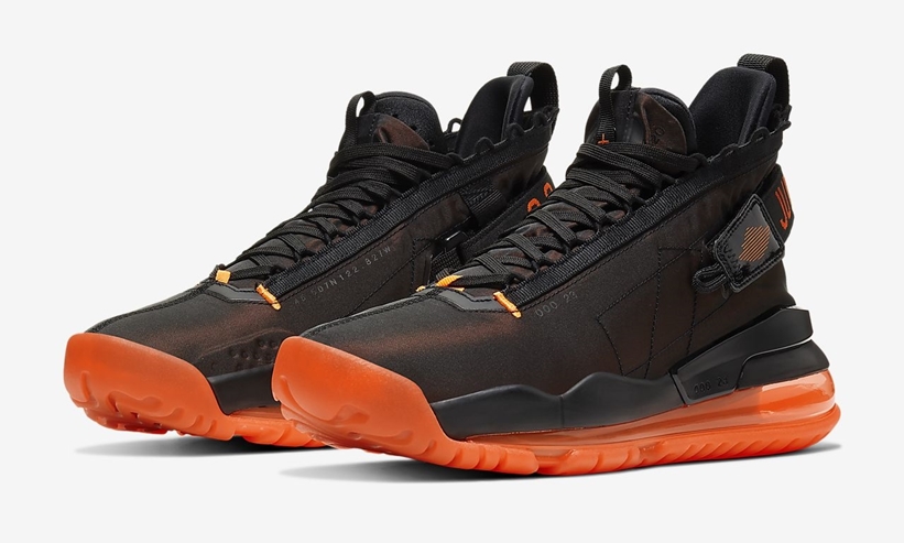 NIKE JORDAN PROTO MAX 720 “Black/Total Orange” (ナイキ ジョーダン プロト マックス 720 “ブラック/トータルオレンジ”) [BQ6623-208]