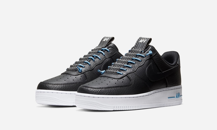 12/1発売！ナイキ ウィメンズ エア フォース 1 ロー リフレクティブ "ブラック/ホワイト" (NIKE WMNS AIR FORCE 1 LOW REFLECTIVE "Black/White")