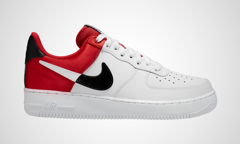 ナイキ エア フォース 1 07 ロー NBA “レッド/ホワイト/ブラック” (NIKE AIR FORCE 1 07 LOW NBA “Red/White/Black”) [BQ4420-600]