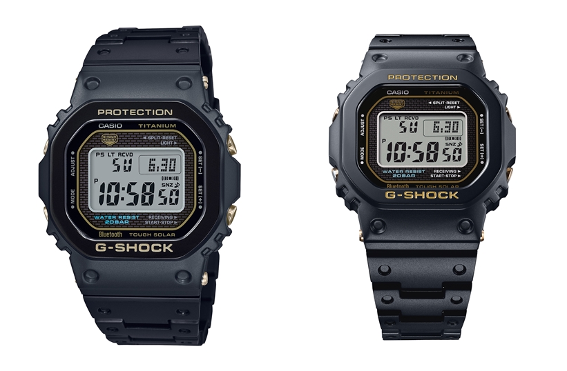 G-SHOCKから初号機のフォルムと外装にチタンを採用した「GMW-B5000TB」が11/8発売 (Gショック ジーショック)