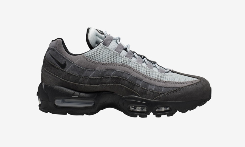 ナイキ エア マックス 95 エッセンシャル “グレー/ブラック/グリーン” (NIKE AIR MAX 95 ESSENTIAL “Grey/Black/Green”) [AT9865-008]