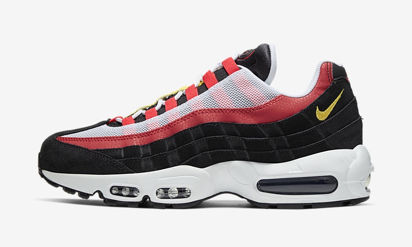 air max black red yellow