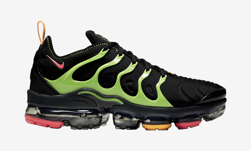 ナイキ エア ヴェイパーマックス プラス “ブラック/グリーン/ピンク/イエロー” (NIKE AIR VAPORMAX PLUS “Black/Green/Pink/Yellow”) [CU4884-001]