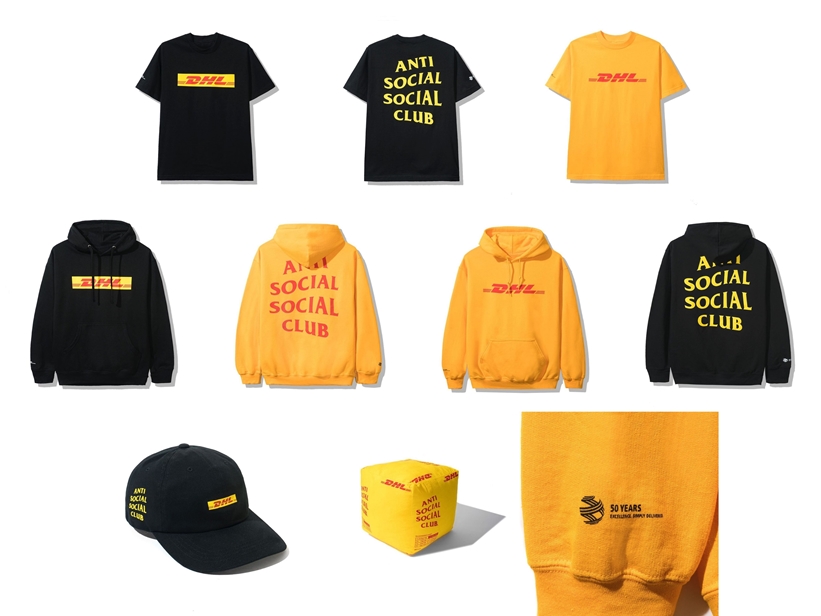 DHL × Anti Social Social Club コラボが9/25発売 (ディーエイチエル アンチ ソーシャル ソーシャル クラブ)