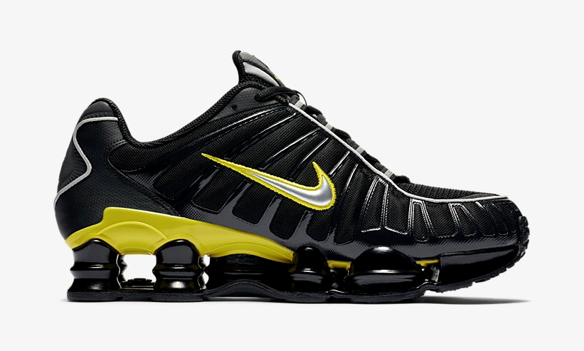 【2024年 12/23 復刻】ナイキ ショックス TL “ブラック/ダイナミックイエロー” (NIKE SHOX TL “Black/Dynamic Yellow”) [CN0151-002]