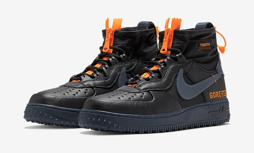 【更新＊11/1発売】ナイキ エア フォース 1 THE 10TH ウィンター “ゴアテックス” “ブラック” (NIKE AIR FORCE 1 THE 10TH WTR “Gore-Tex”) [CQ7211-001]