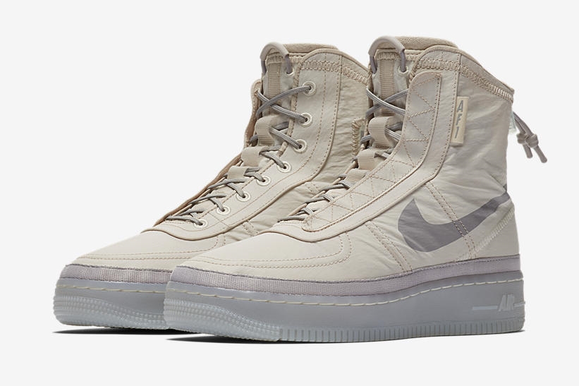 11/1発売！ナイキ ウィメンズ エア フォース 1 シェル “ブラック/デザートサンド” (NIKE WMNS AIR FORCE 1 SHELL “Black/Desert Sand) [BQ6096-001,002]