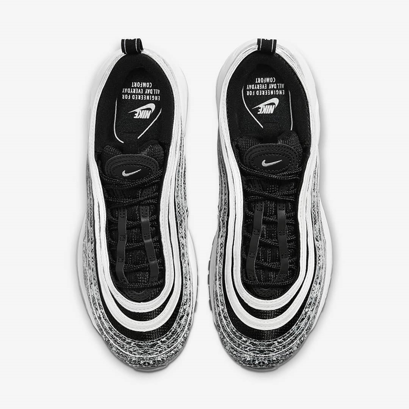 ナイキ エア マックス 97 “スネークスキン” “ブラック/ホワイト” (NIKE AIR MAX 97 “Snakeskin