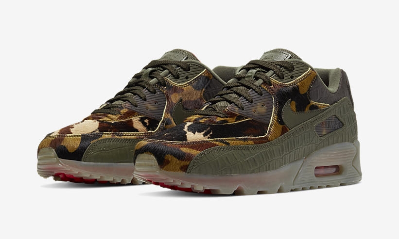 ナイキ エア マックス 90 “カモ/クロコダイル” "グリーン" (NIKE AIR MAX 90 “Camo/Crocodile" "Green”) [CU0675-300]