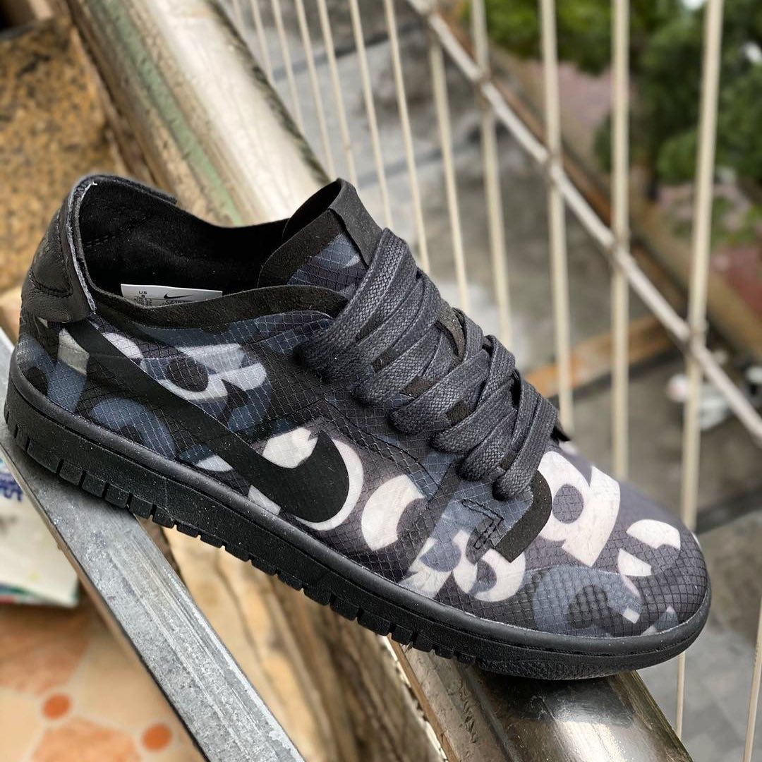 COMME des GARÇONS × Nike WMNS Dunk Low