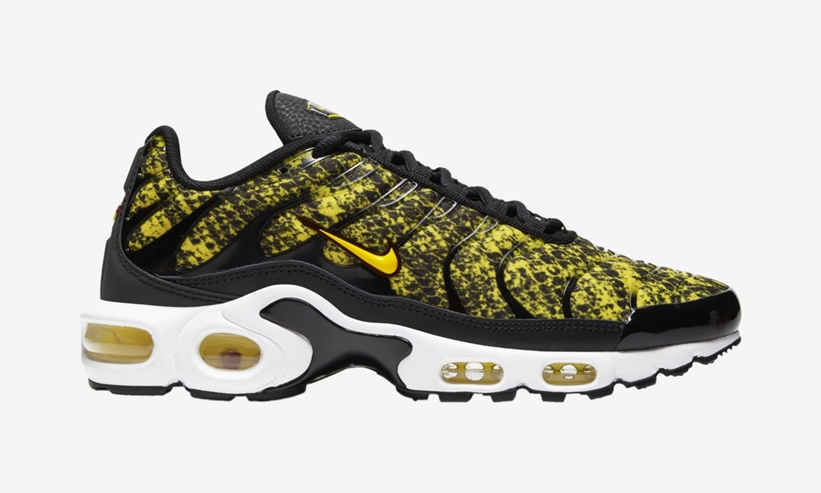 ナイキ エア マックス プラス "スネークスキン" “ブラック/イエロー” (NIKE AIR MAX PLUS “Snake Skin” "Black/Yellow") [CT1555-001]