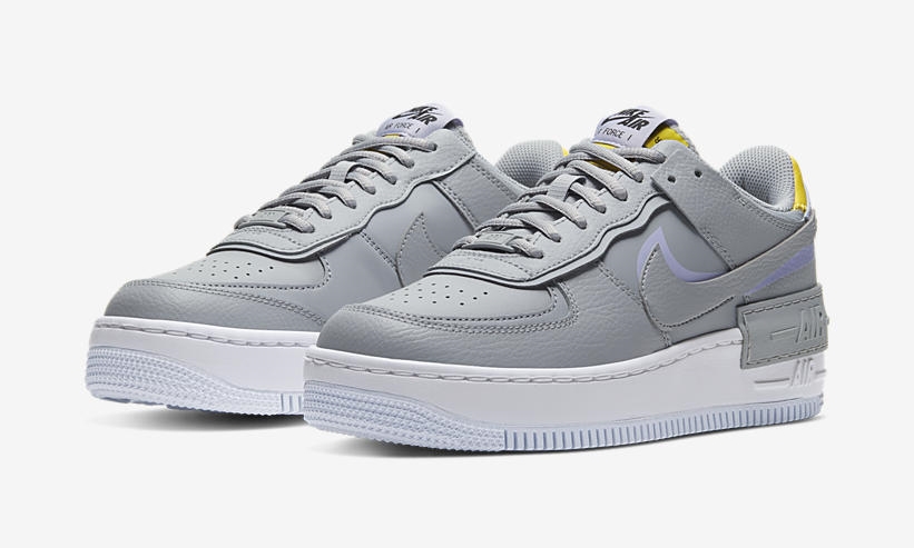 10/3発売！ナイキ ウィメンズ エア フォース 1 ロー シャドウ “ウルフグレー/ラベンダーミスト” (NIKE WMNS AIR FORCE 1 LOW SHADOW “Wolf Grey/Lavender Mist”) [CI0919-002]