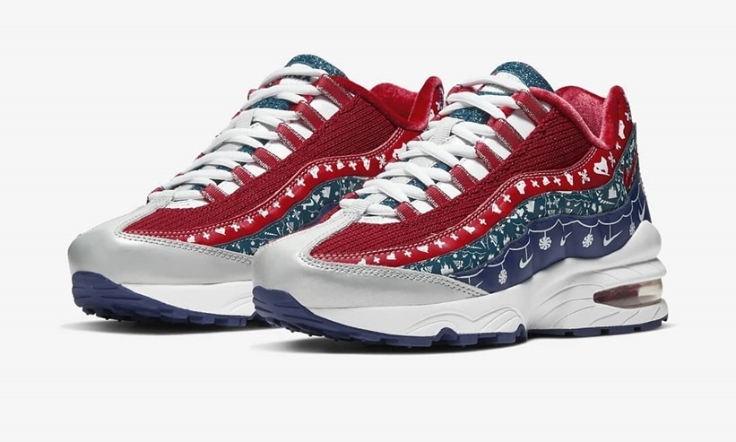 ナイキ GS エア マックス 95 “ホワイト/グリーン/ブルー/レッド” (NIKE GS AIR MAX 95 “White/Green/Blue/Red”) [CT1593-100]