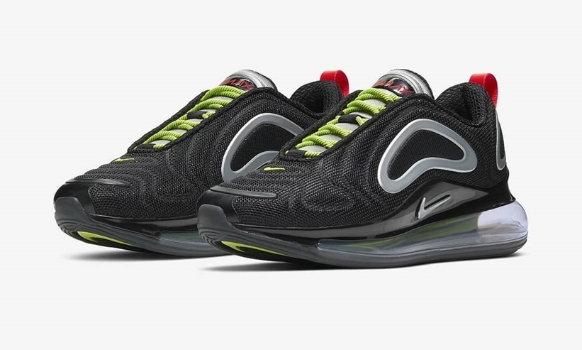 ナイキ エア マックス 720 “ブラック/ボルト/レッド” (NIKE AIR MAX 720 “Black/Volt/Red”) [CT3435-001]