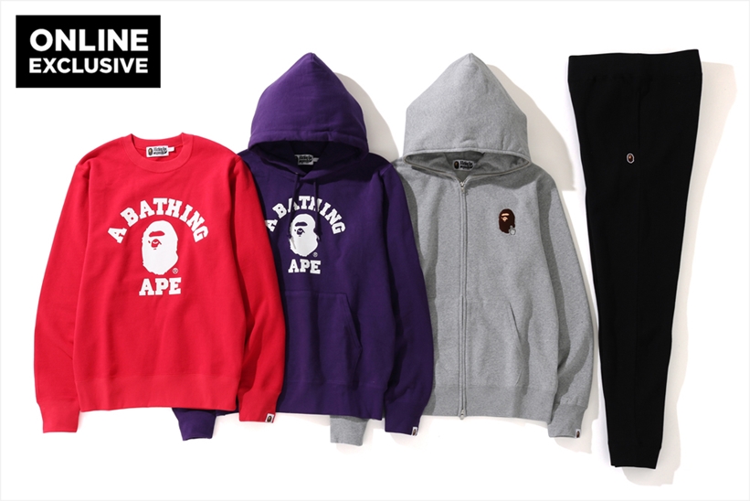 A BATHING APE ONLINE EXCLUSIVE 新作がリリース (ア ベイシング エイプ オンライン 限定)