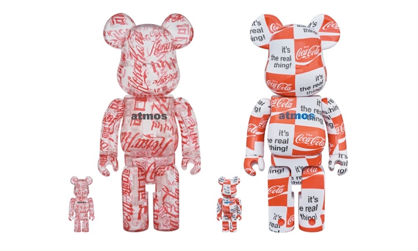 アトモス、コカコーラ、ベアブリックのトリプルコラボが10月発売 (atmos Coca-Cola BE@RBRICK)