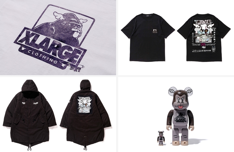 XLARGE × D*Face 1st Drop at SEIBU SHIBUYAが10/8から発売 (エクストララージ ディーフェイス)