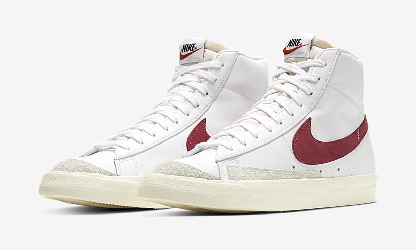 ナイキ ブレーザー ミッド 77 ビンテージ “ホワイト/ウォーンブリック” (NIKE BLAZER MID 77 VINTAGE “White/Worn Brick”) [BQ6806-102]