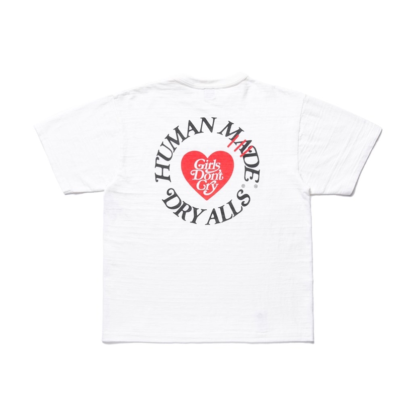 Human Made Girls Don T Cry コラボアイテムがhuman Made直営にてポップアップストア Store By Verdy にて10 12 10 14に発売 ヒューマンメイド ガールズ ドント クライ Fullress スニーカー発売日 抽選情報を掲載 ナイキ ジョーダン ダンク シュプリーム