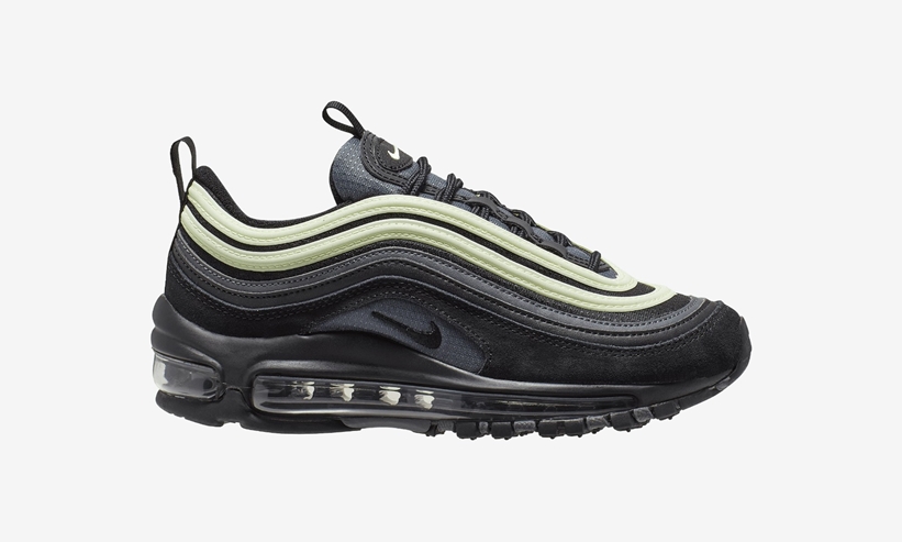 ナイキ エア マックス 97 "ダークグレー/バーレイボルト" (NIKE AIR MAX 97 "Dark Grey/Barely Volt") [921522-016]