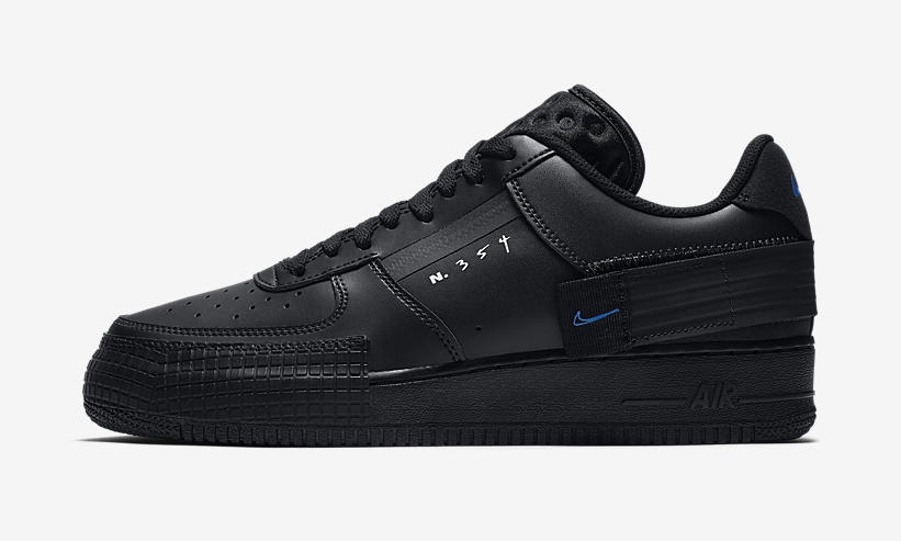 ナイキ エア フォース 1 ロー タイプ “ブラック/フォトブルー” (NIKE AIR FORCE 1 LOW TYPE “Black/Photo Blue”) [AT7859-001]