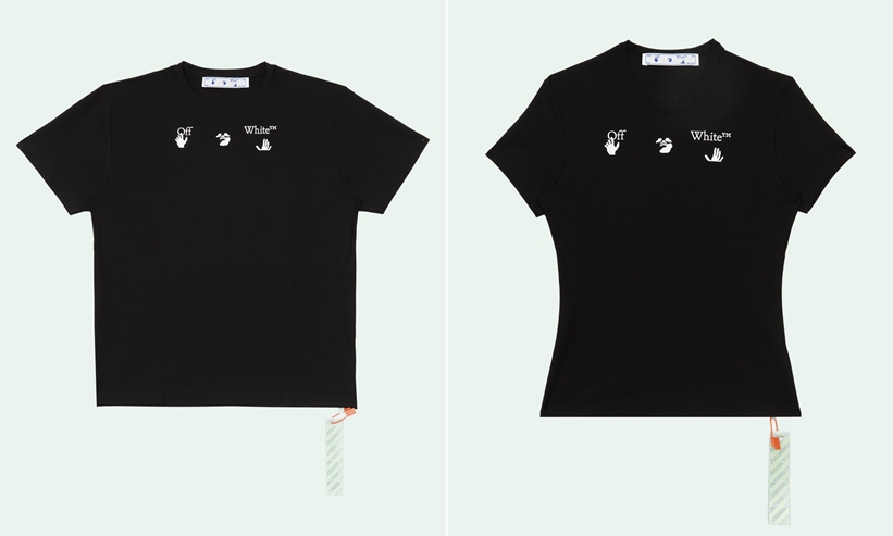 新しいロゴをプリントしたOFF-WHITE C/O VIRGIL ABLOH “NEW LOGO S/S T-SHIRT” (オフホワイト)