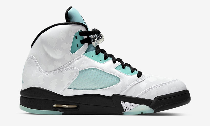 nike air jordan 5 retro island green