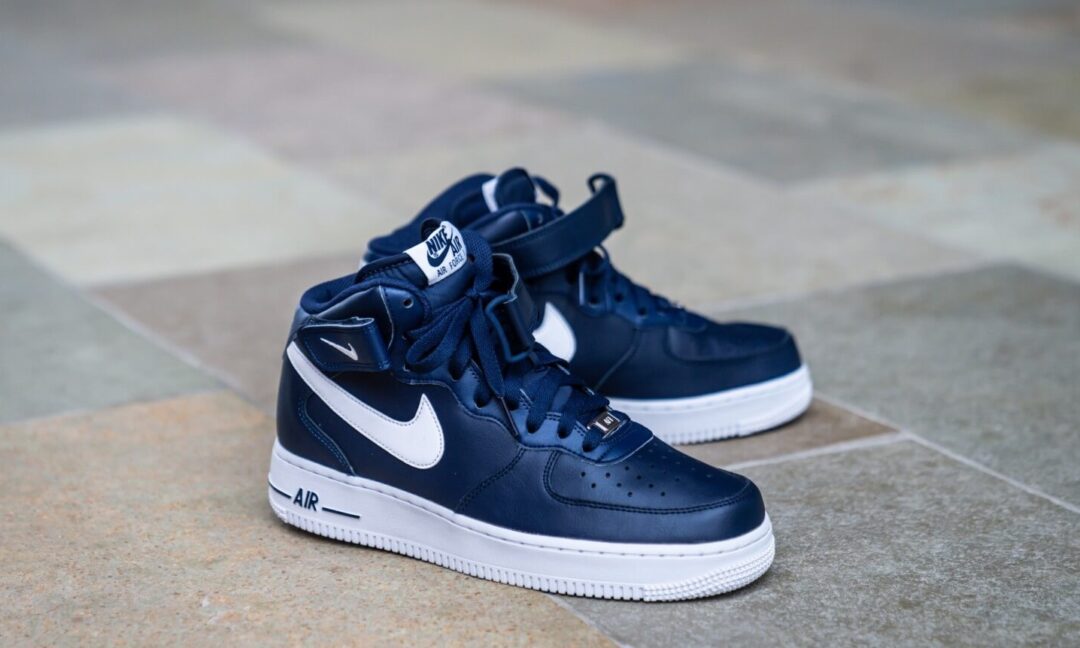 ナイキ エア フォース 1 07 ミッド AN20 “ミッドナイトネイビー/ホワイト” (NIKE AIR FORCE 1 07 MID AN20 “Midnight Navy/White”) [CK4370-400]