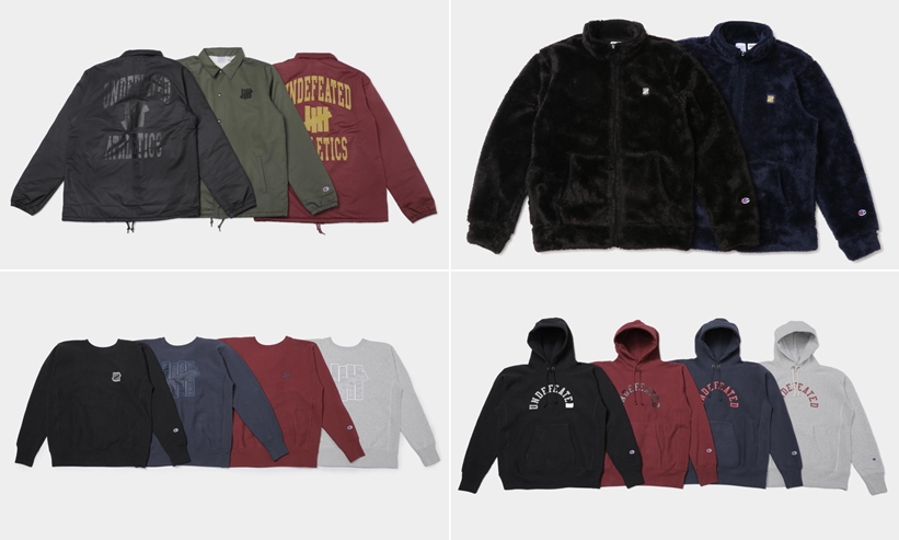 10/10発売！Champion × UNDEFEATED 2019 F/W COLLECTION (チャンピオン アンディフィーテッド 2019 秋冬 コレクション)