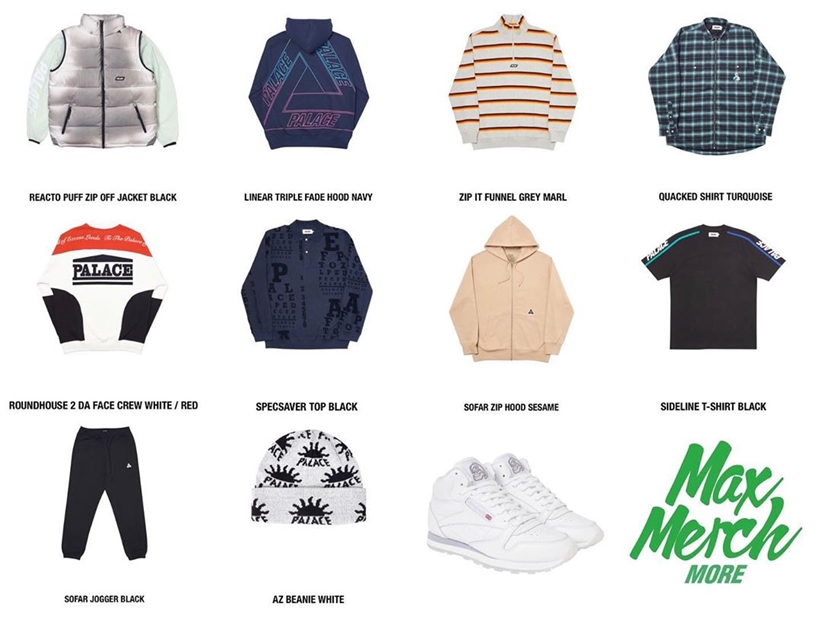 Palace Skateboards 2019 WINTER 2nd Dropが10/12展開 (パレス スケートボード 2019 冬)