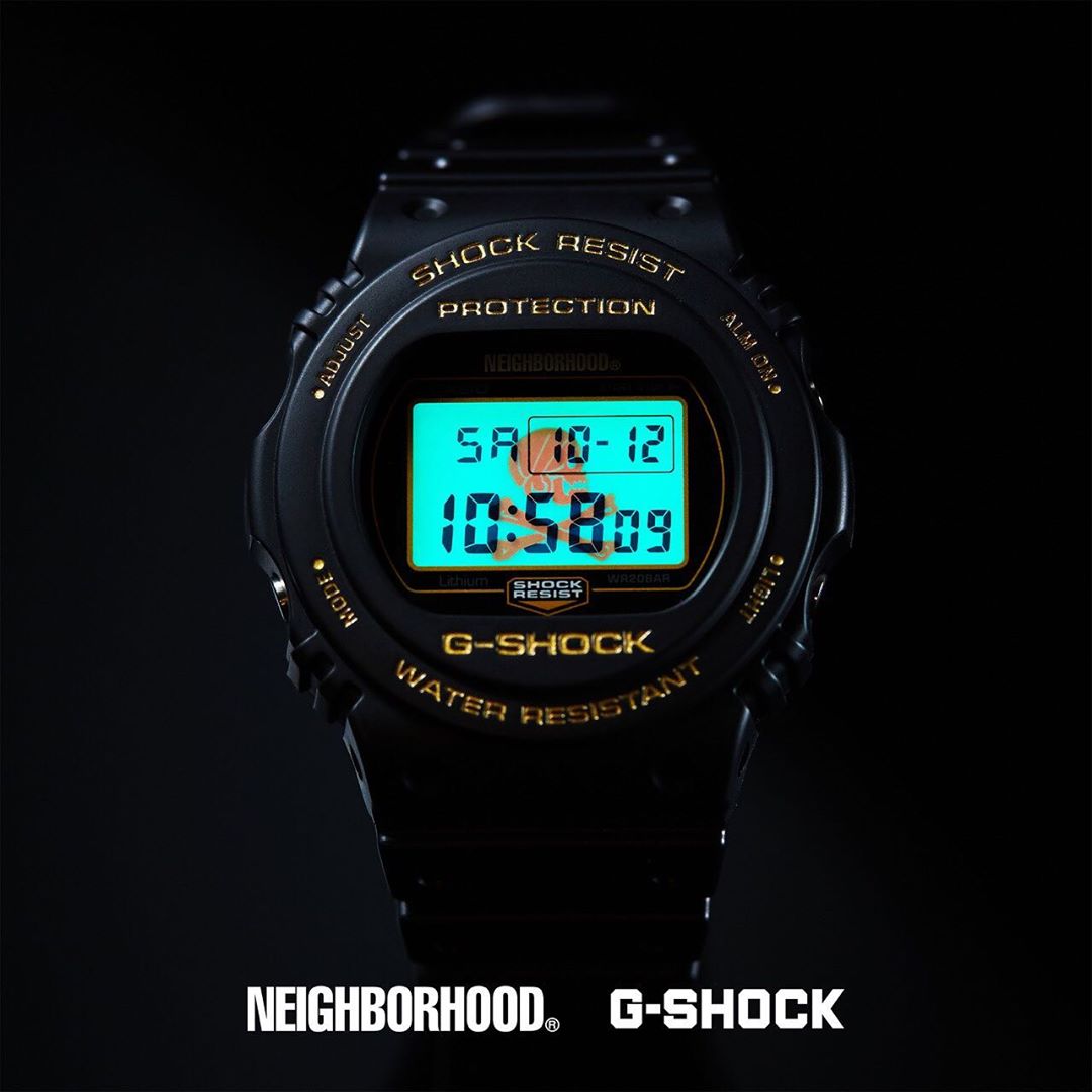 10/13発売！G-SHOCK × NEIGHBORHOOD NHGS. DW-5750﻿ (Gショック ネイバーフッド)