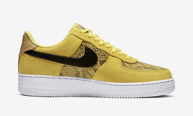 Nike Air Force 1 Low SnakeSkin Yellow