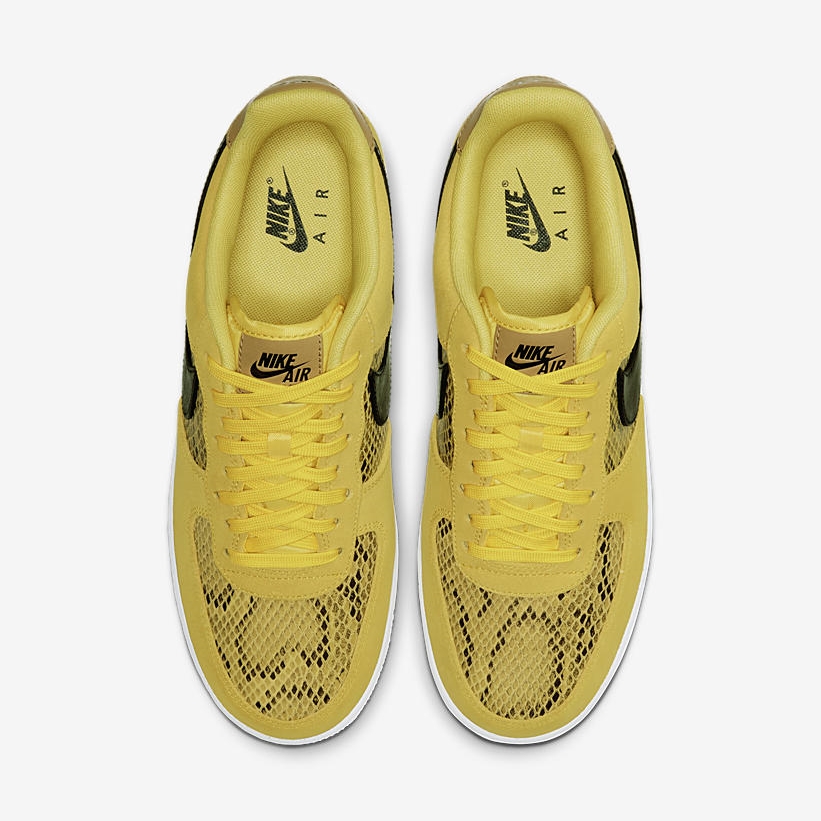 Nike Air Force 1 Low SnakeSkin Yellow