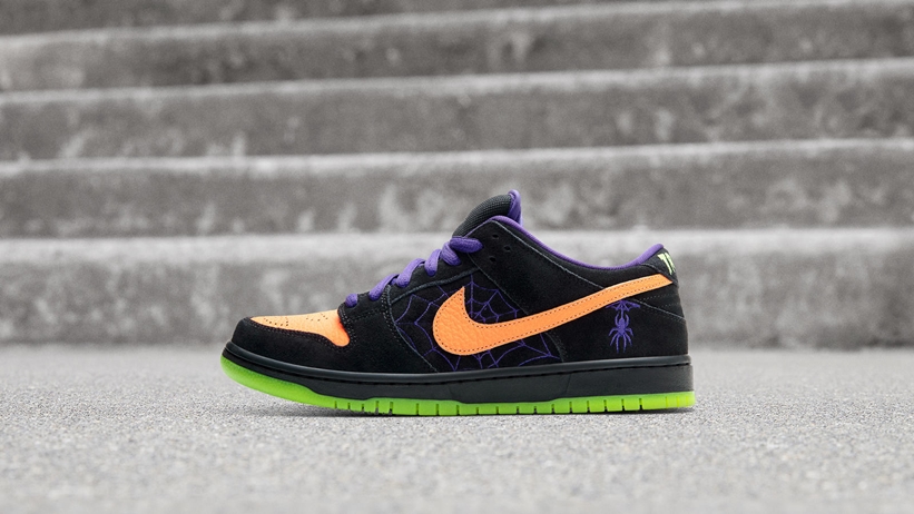 【更新＊国内 10/31発売】ナイキ SB ダンク ロー “ハロウィン ナイト オブ ミスチーフ” (NIKE SB DUNK LOW “Halloween Night of Mischief”) [BQ6817-006]