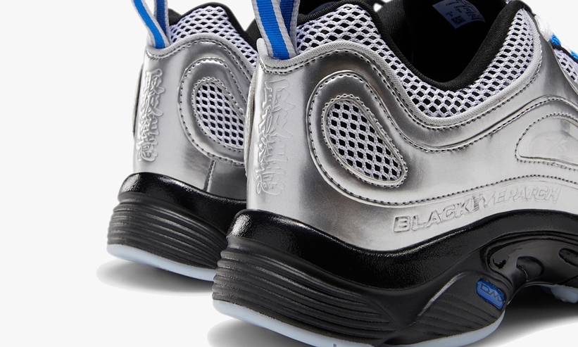 10/18発売！Black Eye Patch × REEBOK DAYTONA DMX II "Silver Metallic" (ブラック アイ パッチ リーボック ディーエムエックス デイトナ 2 "シルバーメタリック") [EG7752]