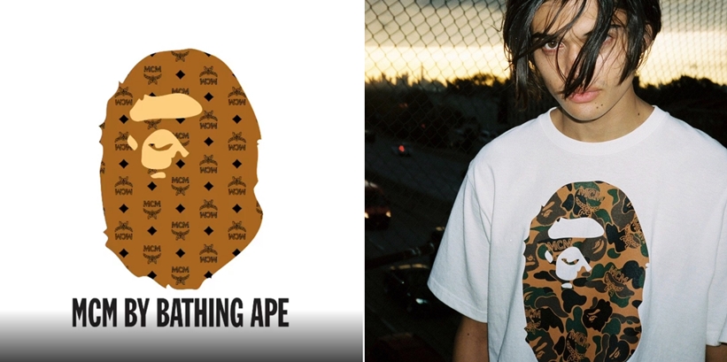 A BATHING APE ｘ MCM とのコラボ、「MCM BY BATHING APE」が10/26発売 (ア ベイシング エイプ エムシーエム)