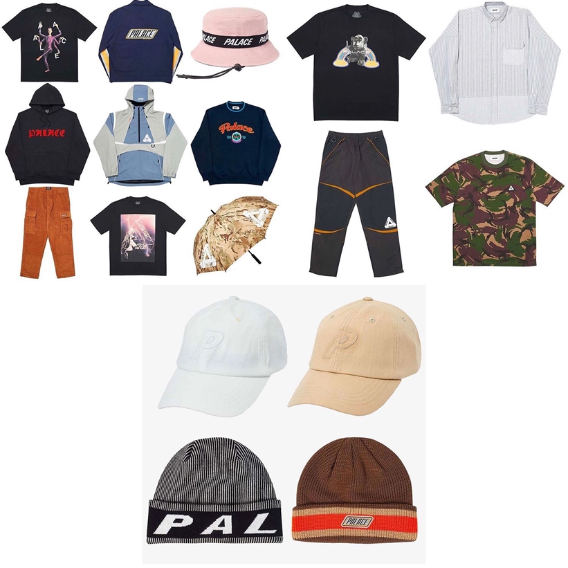 Palace Skateboards 2019 WINTER 3rd Dropが10/19展開 (パレス スケートボード 2019 冬)