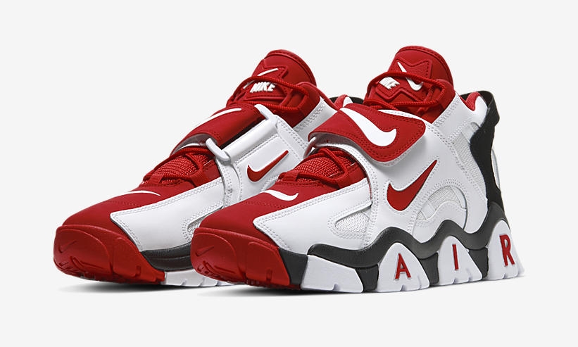 ナイキ エア バラージ ミッド “ホワイト/レッド” (NIKE AIR BARRAGE MID “White/Red”) [AT7847-102]