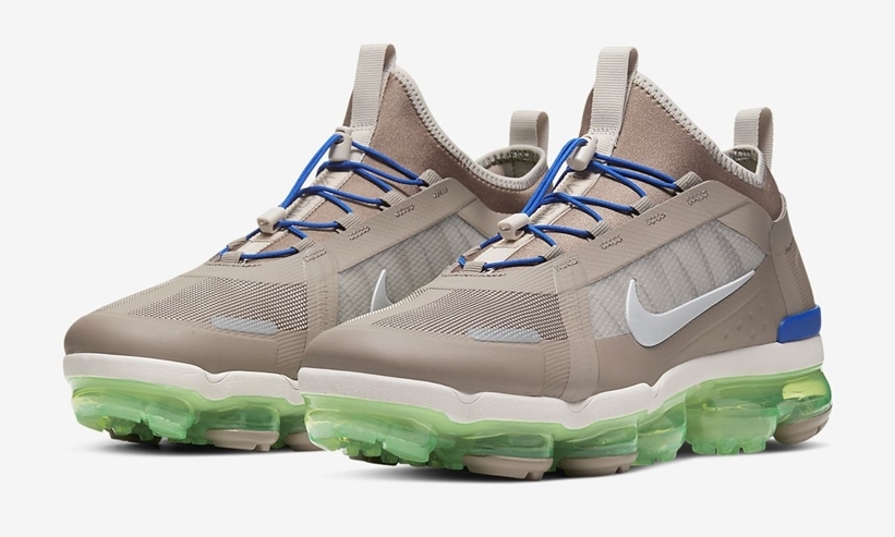 ナイキ エア ヴェイパーマックス 2019 ユーティリティ “デザートサンド/エレクトリックグリーン” (NIKE AIR VAPORMAX 2019 UTILITY “Desert Sand/Electric Green”) [BV6351-007]