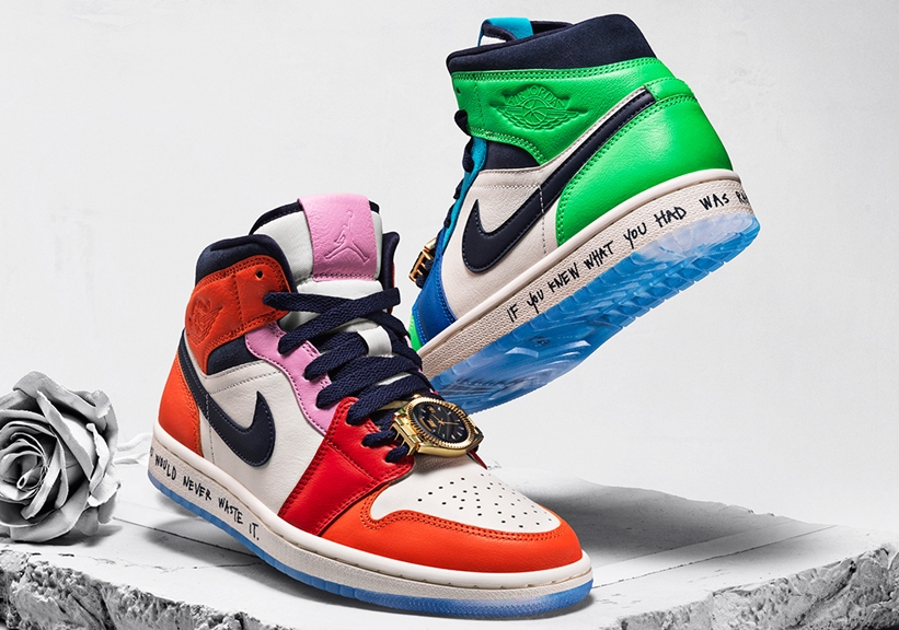 11/15発売！メロディーエサニ × ナイキ ウィメンズ エア ジョーダン 1 ミッド “フィアレス” (Melody Ehsani NIKE WMNS AIR JORDAN 1 MID “Fearless”) [CQ7629-100]