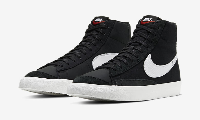 スラムジャム × ナイキ ブレーザー ミッド “クラス 1977” "ブラック" (Slam Jam x NIKE BLAZER MID “Class 1977” "Black") [CD8233-001]