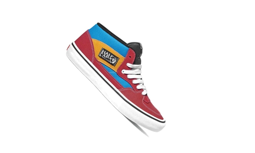 VANS HALF CAB PRO “RED/BLUE” (バンズ ハーフキャブ プロ “レッド/ブルー”) [VN0A38CPSWQ]