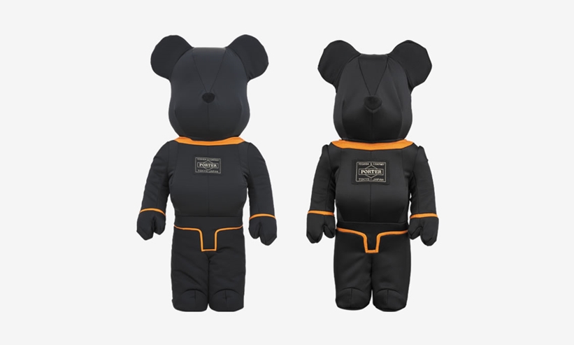 11月発売！PORTER × BE@RBRICK 400%・1000% “TANKER BLACK Special Edition” (ポーター ベアブリック)