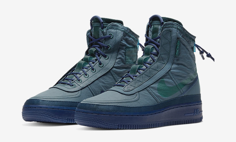 11/1発売！ナイキ ウィメンズ エア フォース 1 シェル “ブルー” (NIKE WMNS AIR FORCE 1 SHELL "Blue") [BQ6096-300]