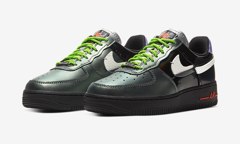 11/9発売！ナイキ ウィメンズ エア フォース 1 07 ロー LX "グリーン/パープル/ブラック" (NIKE WMNS AIR FORCE 1 07 LOW LX "Green/Purple/Black") [CT7359-001]