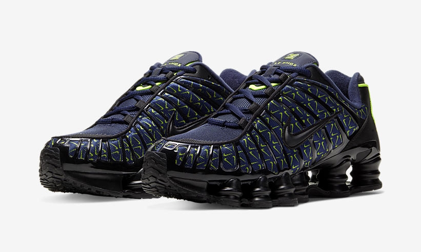 ナイキ ショックス TL “ジャストドゥイット” “ブラック/ブルー/ネオンイエロー” (NIKE SHOX TL “Just Do It” “Black/Blue/Neon Yellow”) [CT5527-400]