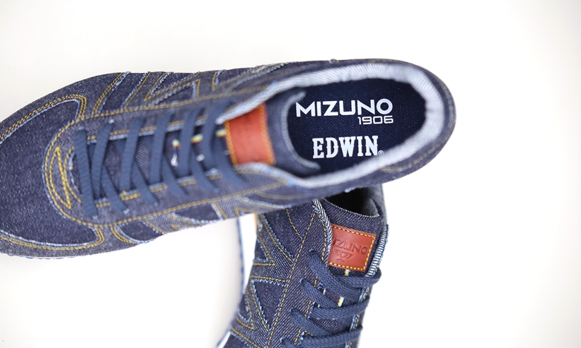 エドウィン × ミズノの日本製タッグ！レインボーデニムを使用した「MIZUNO MR1 EDWIN」が11/2発売 (EDWIN MIZUNO)