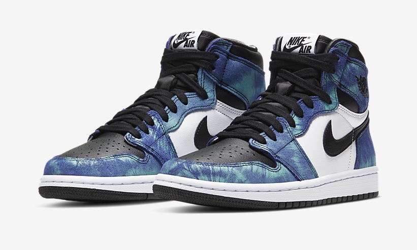 6/11発売！ナイキ ウィメンズ エア ジョーダン 1 レトロ ハイ OG “タイダイ/オーロラ” (NIKE WMNS AIR JORDAN 1 RETRO HIGH OG “Tie-Dye/Aurora”) [CD0461-100]