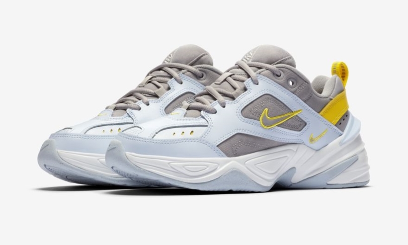 ナイキ ウィメンズ M2K テクノ “ハーフブルー/クロームイエロー” (NIKE WMNS M2K TEKNO “Half Blue/Chrome Yellow”) [AO3108-403]