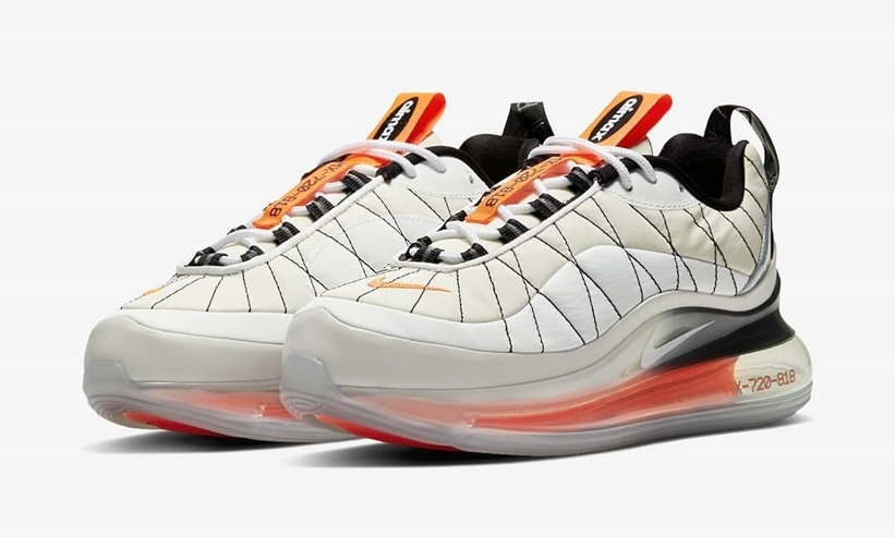 ナイキ エア マックス 720 818 “セイル/オレンジ” (NIKE AIR MAX 720 818 “Sail/Orange”) [CI3869-100]